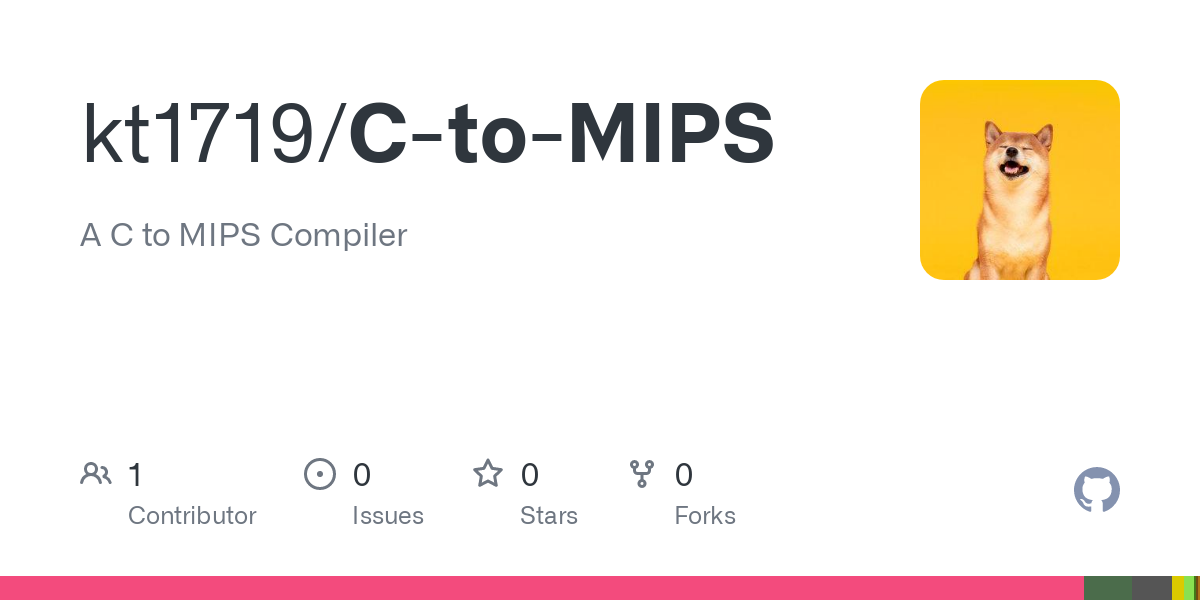 Abstract representation of code transformation from C to MIPS assembly